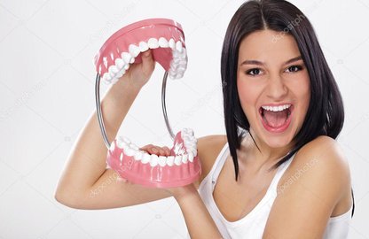 Здорові зуби з іригатором змалку