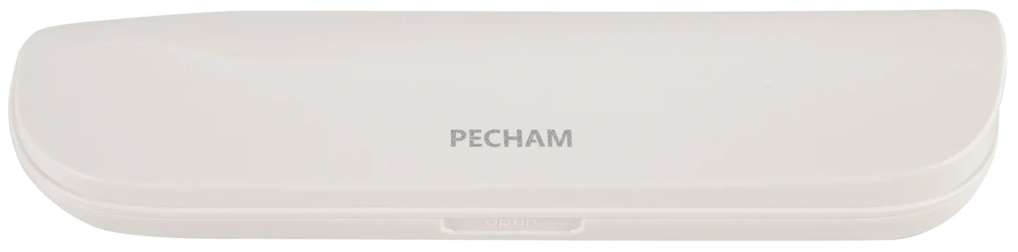 Дорожній футляр для зубних щіток Pecham білий