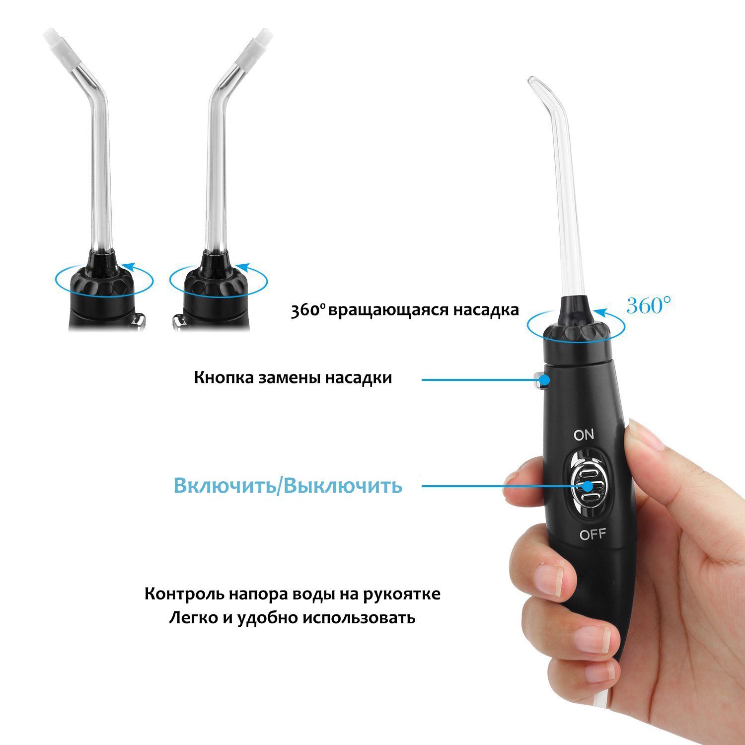 Ирригатор PECHAM Professional Black Edition