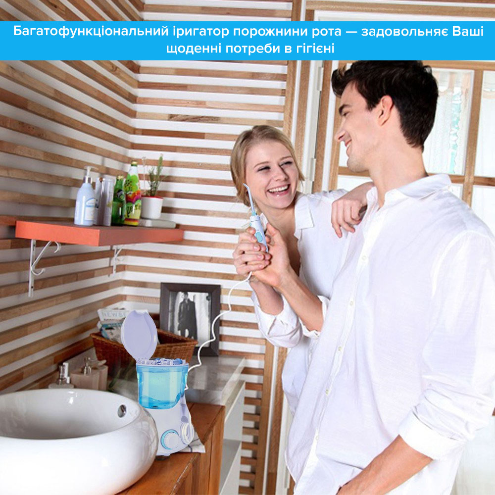 Іригатор PECHAM Professional White Edition + річний запас насадок